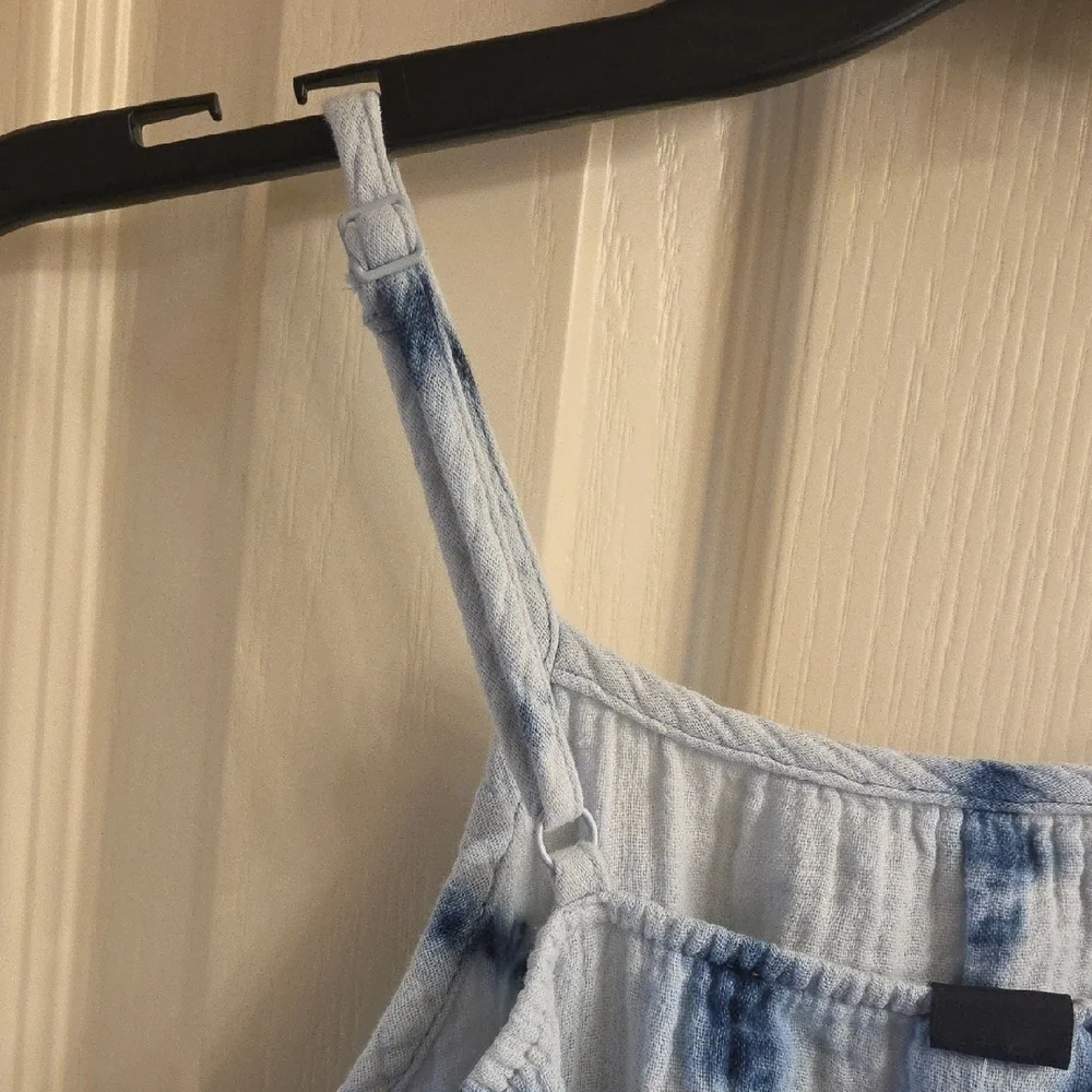 GAP Blue Tie-Dye Dress